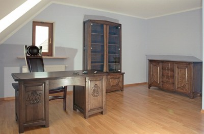 meble-drewniane-dębowe-gabinetowe #4091