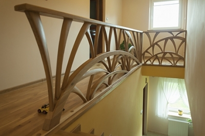 Schody, balustrady